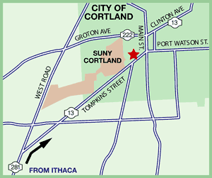 Map from Ithaca
